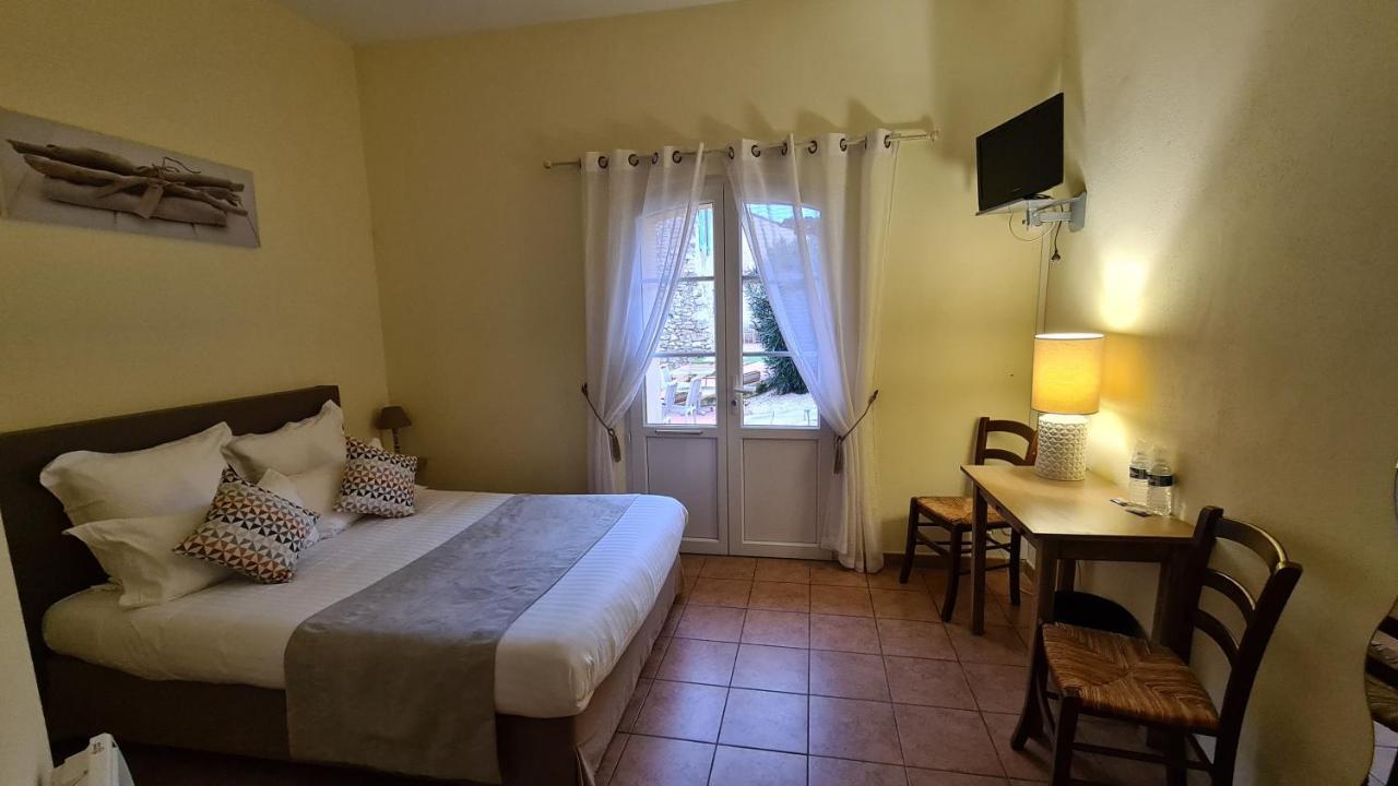 Logis Hotel La Bastide Saint Bach Suze-la-Rousse Exterior foto