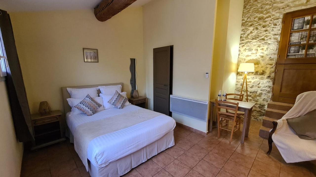 Logis Hotel La Bastide Saint Bach Suze-la-Rousse Exterior foto