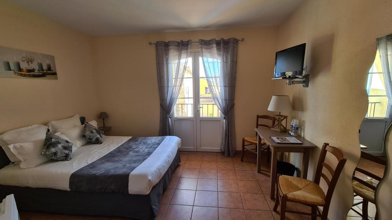 Logis Hotel La Bastide Saint Bach Suze-la-Rousse Exterior foto