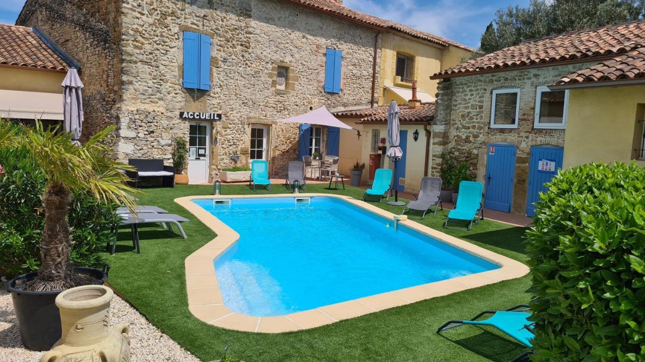Logis Hotel La Bastide Saint Bach Suze-la-Rousse Exterior foto
