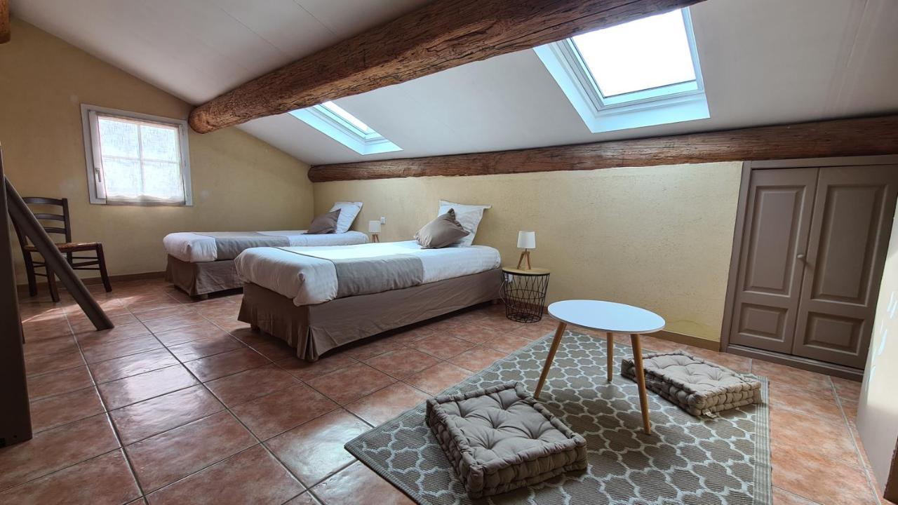 Logis Hotel La Bastide Saint Bach Suze-la-Rousse Exterior foto