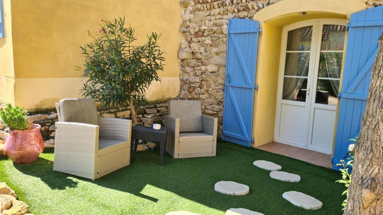 Logis Hotel La Bastide Saint Bach Suze-la-Rousse Exterior foto